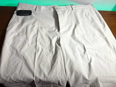 NUEVO Pantalones Cortos Greg Norman G7XSH900 Color Piedra Golf Performance Talla 40 *LEER* Foto 1 de 4