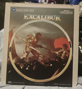 CED Video Disc EXCALIBUR 2 DISC SET. - Bild 1 von 4