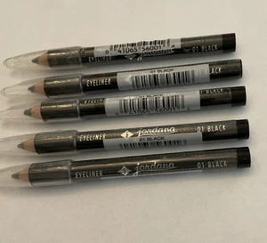 SET/5 Classic Jordana Mini Eyeliner 01 Black *RAR/VHTF* 4" Mini Size SEALED - Bild 1 von 4