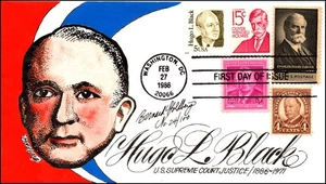 Scott 2172 - 5 Cents Hugo Black Bernard Godberg handbemalt FDC 24/100 - Bild 1 von 2