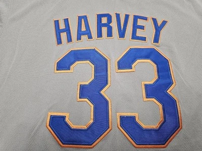 Игровая нашивка Matt Harvey New York Mets MLB NO33 размер 50 Majestic 2013 AS - Изображение 1 из 4