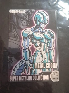 Tarjeta Metal Cooler Coora DRAGON BALL SUPER METALLIC COLLECTION MORINAGA 613 - Imagen 1 de 2
