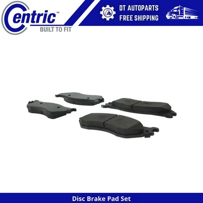 Para 2002-2005 Dodge Ram 1500 | Pastilhas de freio a disco dianteiras centrais | Semi-metálicas - Imagem 1 de 4