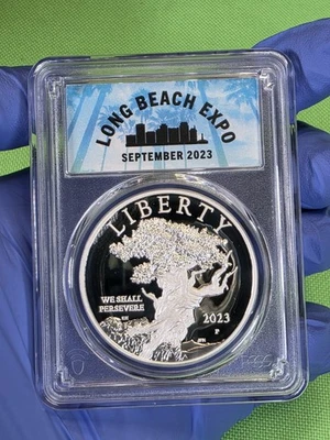 2023-P American Liberty Silver Medal - PCGS PR69DCAM First Strike - Image 1 of 2