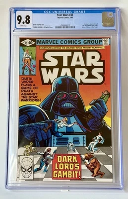 STAR WARS #35 * CGC 9.8 NM+ 1ST Darth Vader Meeting 1980 BEAUTY - Image 1 of 2
