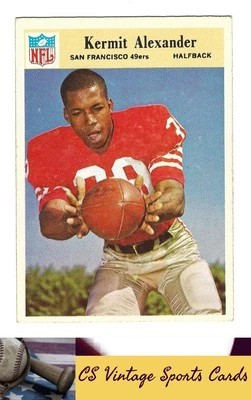 1966 Philadelphia #171 Kermit Alexander EX-MT - Image 1 of 2