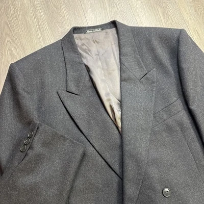 Chaqueta Abrigo Deportivo GIORGIO ARMANI Hecha en Italia Vintage Doble Pecho 46 Años 80’s Foto 1 de 4