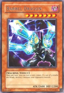 Barrel Dragon Rare Dark Legends YuGiOh Card - Picture 1 of 1