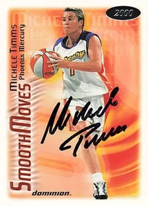 2000 Skybox Dominion WNBA #150 Michele Timms Mercury Signed Auto *L2187 - Picture 1 of 2