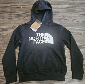 The North Face • Boys Sweatshirt • Sz M 10 • Black Hooded Pullover / Hoodie - Picture 1 of 2