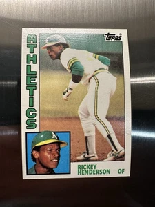 1984 Topps Rickey Henderson. Set Break. Nm Better - Picture 1 of 5