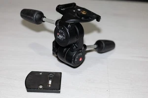 MANFROTTO 808RC4 808 TESTA PER TREPPIEDE, 3 VIE MOVIMENTI, CON PIASTRA 410PL RC4 - Foto 1 di 12