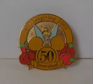 Disney Pin DLR Cast Member Thanksgiving 2005 Tinker Bell Pin LE - Picture 1 of 2