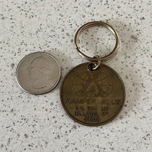 KOA Kampgrounds Kamper Klub Mailbox Return FOB Keychain Key Ring #47769 - Picture 1 of 2
