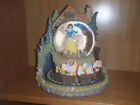 Extremely Rare! Disney Snow White & Dwarfs Working in the Mines Snowglobe Statue