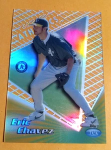 1999 Topps Tek #29B Pattern 04 Eric Chavez Acetate Card - Oakland A's - Picture 1 of 2
