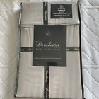 Duvet Cover Set Single Bed Luxury Hotel Stripe 300 Thread Count Grey