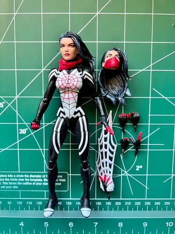 Marvel Legends Silk Fan Vote 2020 Hasbro Pulse Exclusive Loose Complete Cover