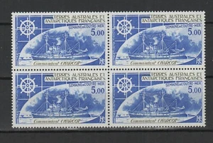 T.A.A.F. 1982 P.A. semaine de l'Outremer un bloc de 4 timbres neufs MNH /TR8284 - Picture 1 of 1