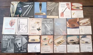 40S 50S 60S 70S DE COLECCIÓN ORIGINAL Sheaffers LOTE ARGENTINA ANUNCIOS - Imagen 1 de 3
