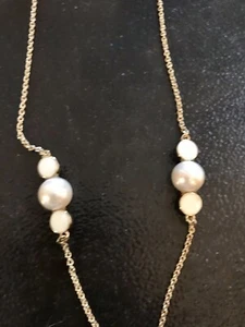 NUOVA Collana Kate Spade Pearly Delight colore crema, vendita al dettaglio $109 - Foto 1 di 8