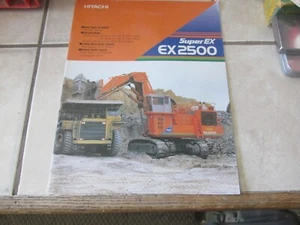 Hitachi Super EX 2500 Excavator Dealer's Brochure - Picture 1 of 3