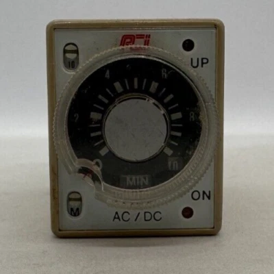8611A240 ADVANCE CONTROLS Timer ON-DELAY 24-250 AC/DC 10 AMPS (75) - Image 1 of 4