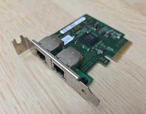 Fujitsu D3035-A11 Dual-Port PCIe x4 Gigabit Ethernet Card Low Profile Intel i350 - Photo 1/3