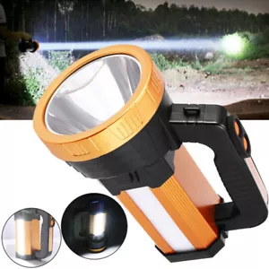 Super Bright 22000000LM LED Flashlight High Powered Torch USB Rechargeable Lamp - Picture 1 of 13