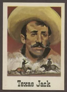 Texas Jack 1966 Leaf Good Guys and Bad Guys Karte - Bild 1 von 2
