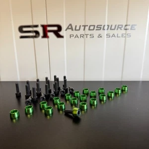 SR Autosource grün/schwarz Rocker Cover Dress Up Kit RB20 RB25 RB26 Skyline - Bild 1 von 1