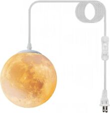 Plug in Pendant Lighting,Hanging Lamps That Plug Into Wall Outlet White,Light