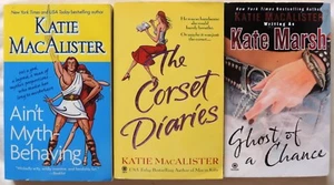 3 PB's KATIE MacALISTER Fantasy/Cntmpry Rmnce AIN'T MYTH-BEHAVING/CORSET DIARIES - Picture 1 of 1