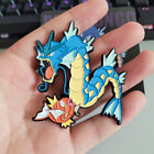 Pokémon / Magikarp & Gyarados large size Anime Metal Enamel Badge Pin brooch 