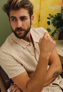RHYTHM Mens Stripe Short Sleeve Shirt Marigold Size S Brand New RRP $89.99 - Picture 1 of 13