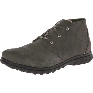 NEW Bogs Men US 10.5 Eugene Pewter Chukka Waterproof Leather Lace Up Dress Boot - Picture 1 of 7