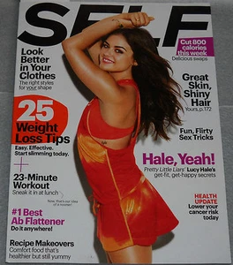 Self Magazine October 2013 Lucy Hale Kelly Rowland 23 Minute Workout - Picture 1 of 12