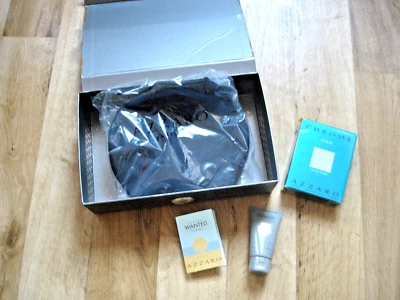 Azzaro Chrome AQUA + Wanted Parfum GeschenkSet NEU OVP Parfüm Duschgel Tasche - Bild 1 von 2
