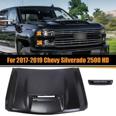 New Hood Front Panel Fits For Chevrolet Silverado 2500 HD  3500 HD 2017-2019 - Изображение 1 из 4