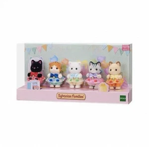 Sylvanian Families Kitten Cuties Set Of 5 Rare - Picture 1 of 2