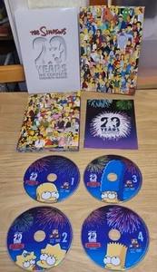 The Simpsons The Complete 20th Season Rare Region 2 Version ,French,english - Imagen 1 de 4