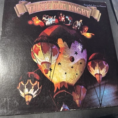Around the World 3 Three Dog Night Classic Rock Roll Vintage Vinyl Record Album Foto 1 de 4