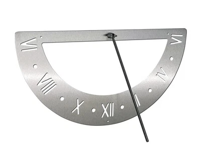 Reloj de Sol Acero Inoxidable para Pared 70 cm Inoxidable 96206 Alineable Resistente a la Intemperie - Imagen 1 de 4