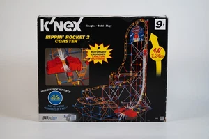 K'NEX Rippin' Rocket 2 Roller Coaster Set W/ Launcher Manual Box *READ* - Picture 1 of 13