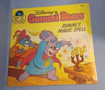 Libro y disco OSOS DE GOMA ZUMMI'S MAGIC SPELL de Disney - SELLADO Foto 1 de 2
