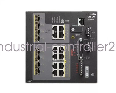 Cisco IE-4000-8GT4G-E Industrial Ethernet 4000 Switch New Sealed - Image 1 of 4