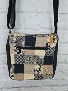 DONNA SHARP MEHRFARBIGE MESSENGER BAG GESTEPPT SCHULTER CROSSBODY HANDTASCHE - Bild 1 von 15