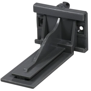 2 Pack Rear Mounting Brackets Heavy Duty Drawer Slide Socket Plastic Grey Col... - Picture 1 of 7