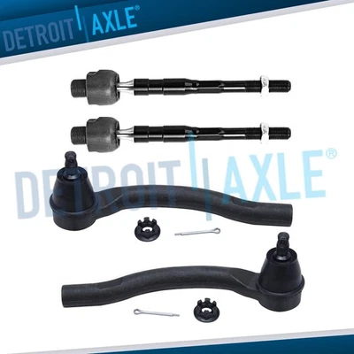 Front Inner & Outer Tie Rods for 2009 2010 2011 2012 2013 2014 2015 Honda Pilot - Image 1 of 4