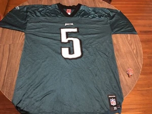Donovan McNabb Philadelphia Eagles XL Green Jersey NFL Football Reebok - Picture 1 of 10